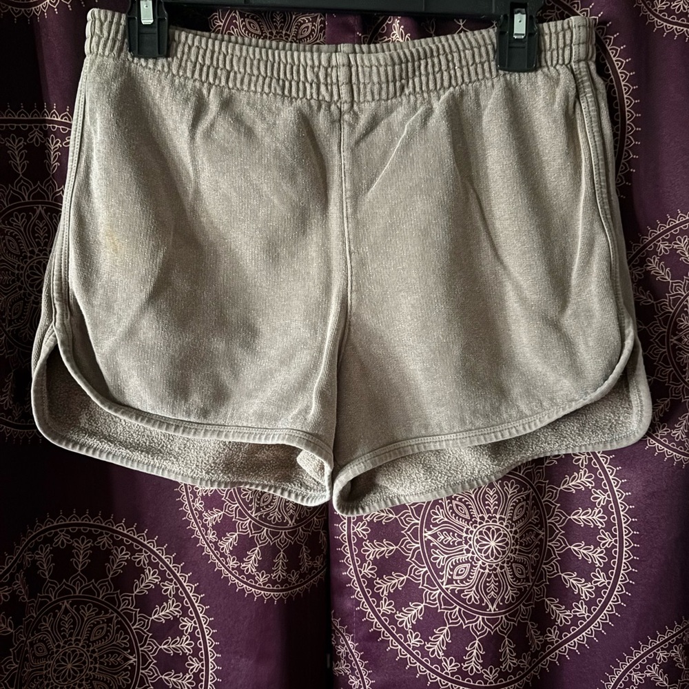 Brandy Melville Beige Athletic Shorts